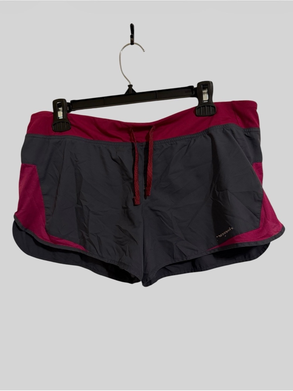 Patagonia Women's Athletic Shorts - Charcoal & Berry
